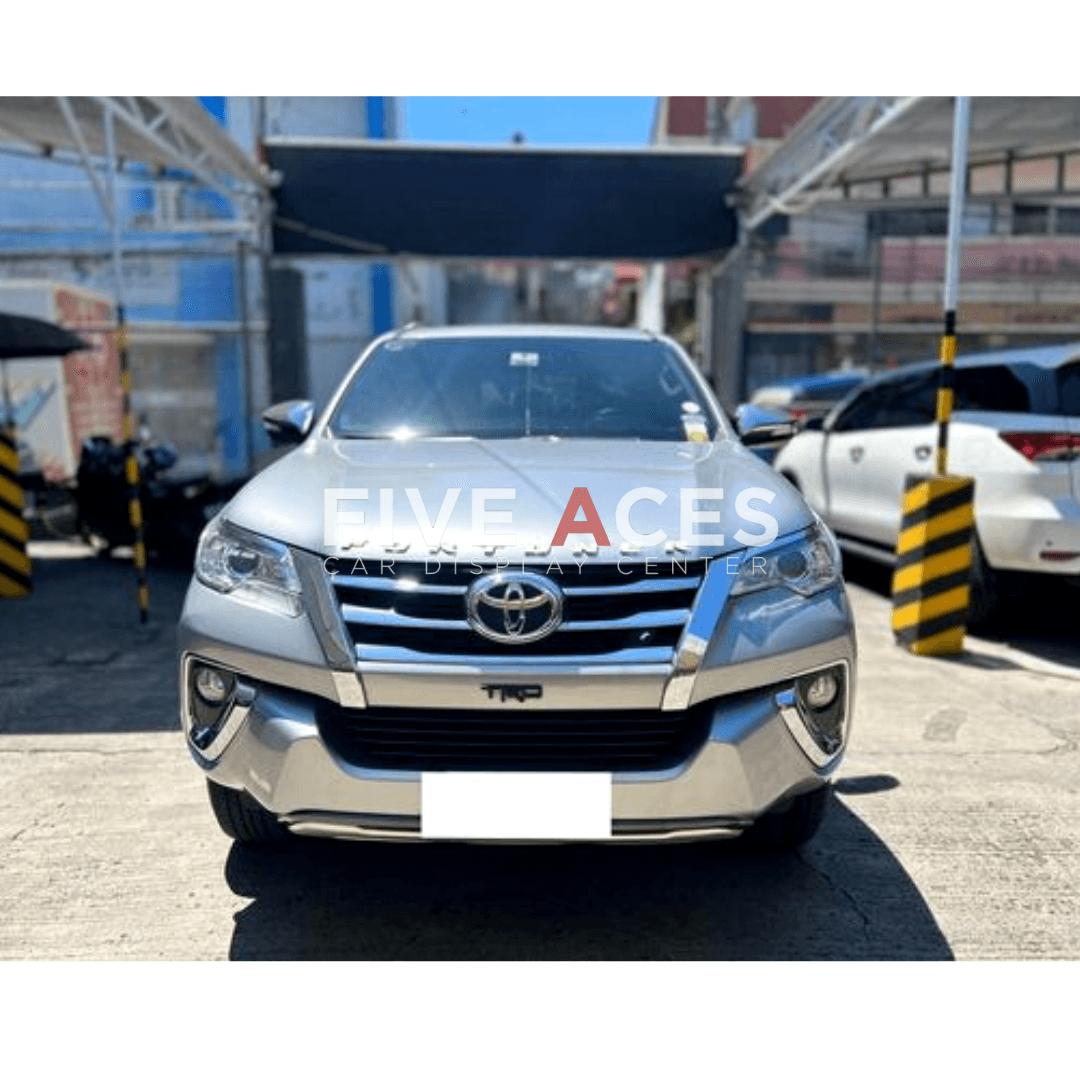 2017 TOYOTA FORTUNER G 2.4L DSL 4X2 AUTOMATIC TRANSMISSION Five Aces Car Display Center