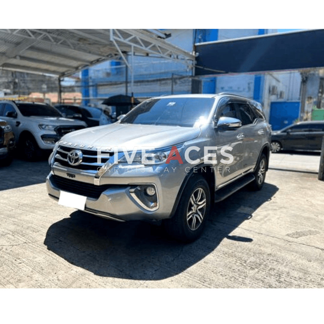 2017 TOYOTA FORTUNER G 2.4L DSL 4X2 AUTOMATIC TRANSMISSION Five Aces Car Display Center