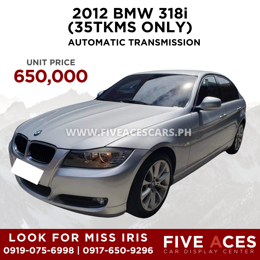 2012 BMW 318i 1.8L GAS AUTOMATIC TRANSMISSION (35T KMS ONLY!) BMW