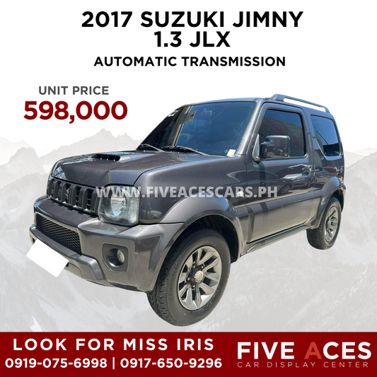 2017 SUZUKI JIMNY 1.3L JLX 4X4 AUTOMATIC TRANSMISSION SUZUKI